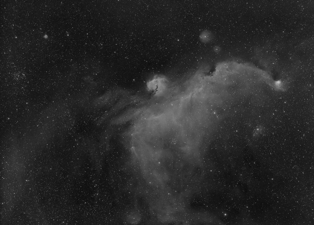 Image of IC2177, H-alpha only