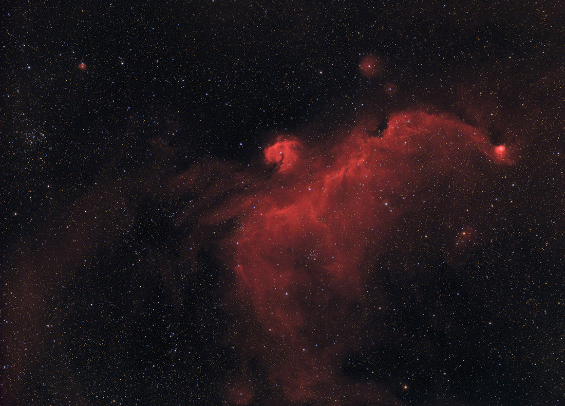 Image of IC2177, HaRGB