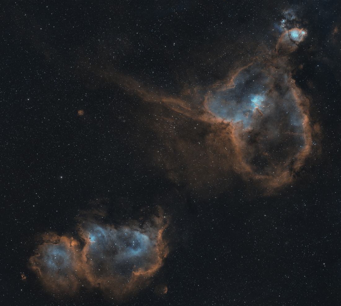 Heart and Soul Nebulae