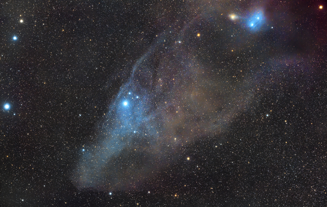 Blue Horsehead Nebula