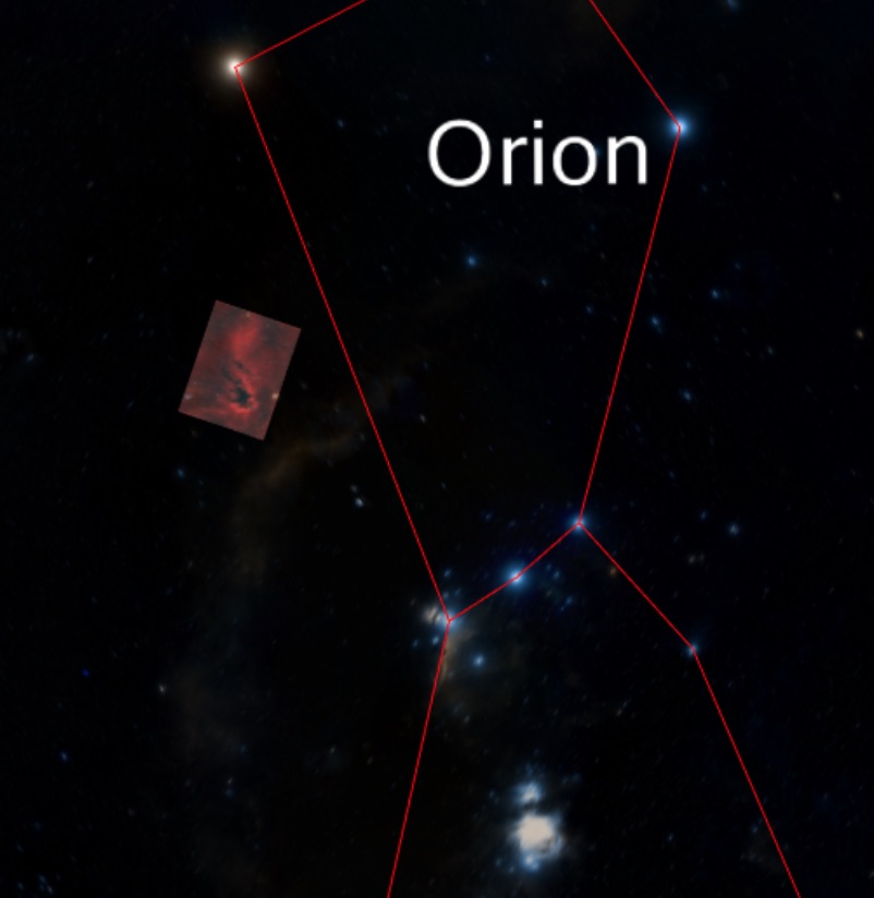 LDN 1622 in the WorldWideTelescope screenshot