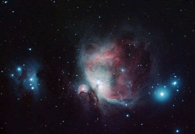 Orion and Running Man Nebulae
