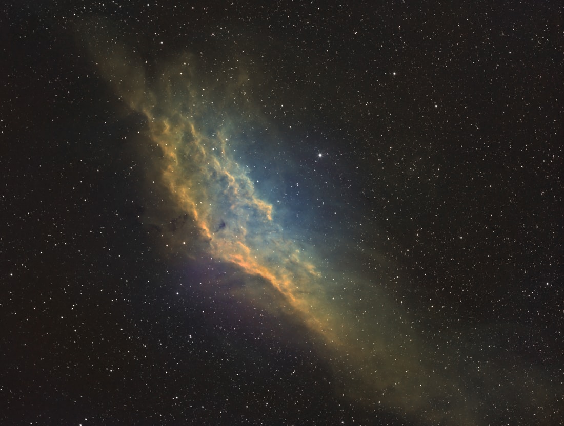 Image of NGC1499, SHO