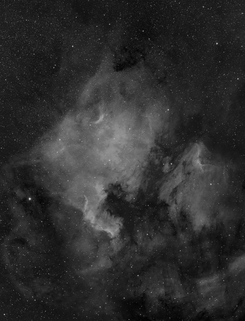 Image of ngc7000, 1848, H-alpha