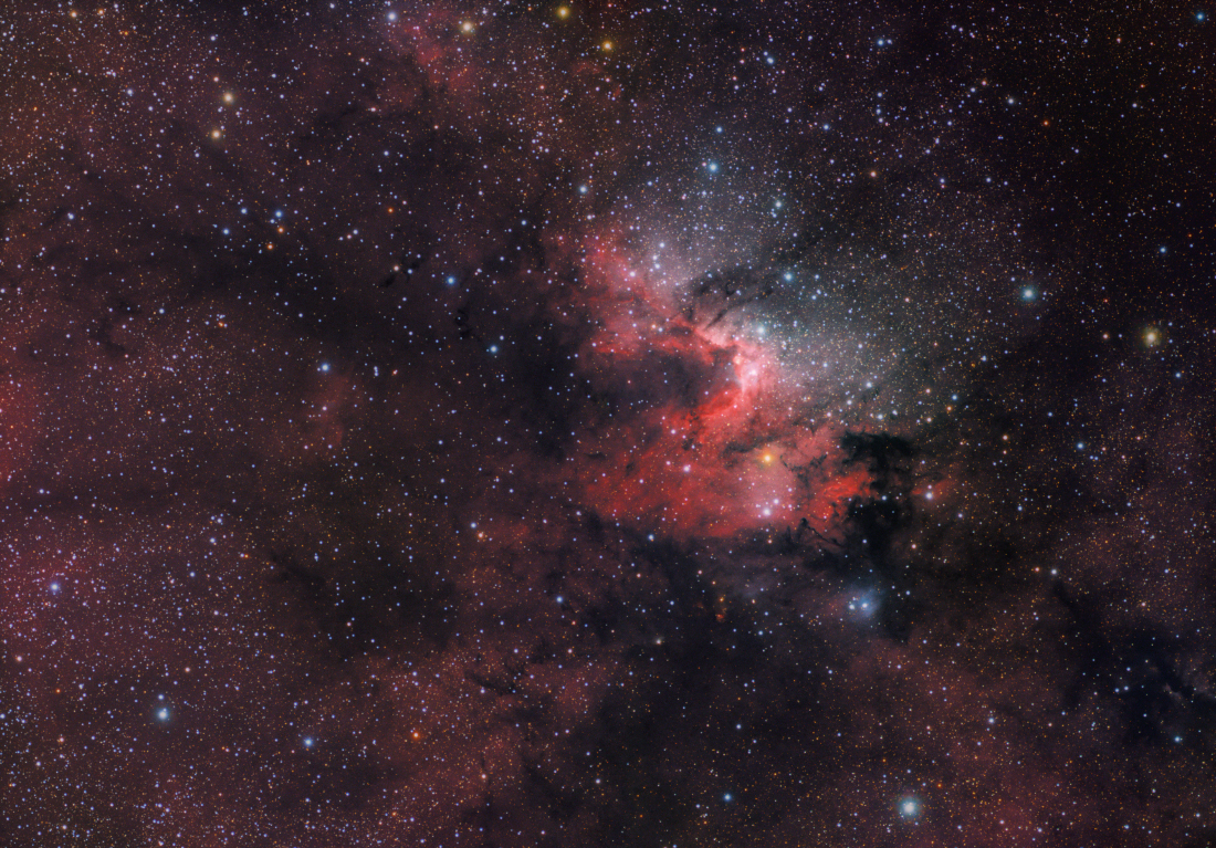 Image of sh2-155, HaOIIILRGB